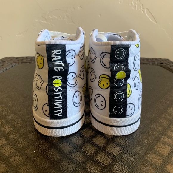 Adidas Neo Bravada Smiley mid sneakers shoes size 5 - Picture 5 of 8